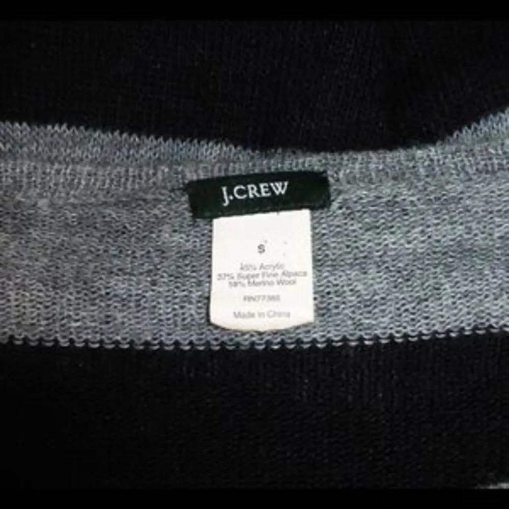 J. Crew women S sweater knit merino alpaca wool costal‎ minimalist gorpcore